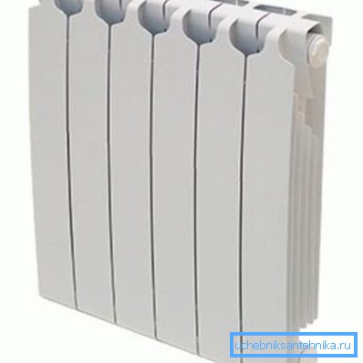 Photo of the radiator Sira RS500, used in the article as an example Photo of the radiator Sira RS500, used in the article as an example