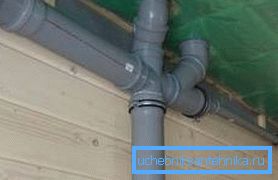Photo wiring sewer pipes