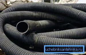 Photo rubber corrugations Photo rubber corrugations