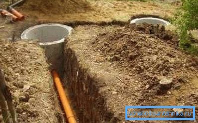 Photo of the trench under the cable and pipe. Photo of the trench under the cable and pipe.