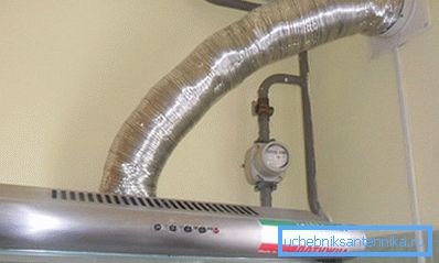Photo of flexible metal duct Photo of flexible metal duct