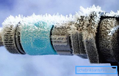 Photos of frozen plumbing. Photos of frozen plumbing.