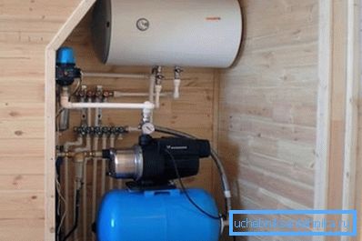 Fragment of the water supply system of a private house. Like any other engineering system, this one needs preliminary calculations. Fragment of the water supply system of a private house. Like any other engineering system, this one needs preliminary calculations.