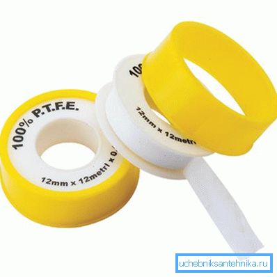 FUM tape for sealing threaded connections FUM tape for sealing threaded connections