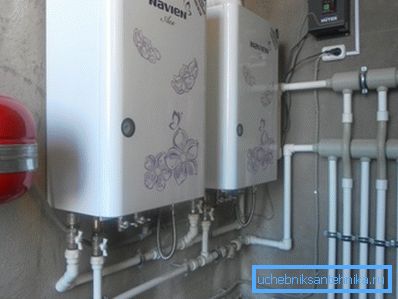 Functioning gas boilers heating Korean firm Navien Functioning gas boilers heating Korean firm Navien
