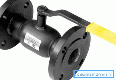Gas valves are marked in yellow. Gas valves are marked in yellow.