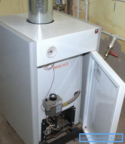 Gas non-volatile floor-standing heating boilers with piezo-ignition Gas non-volatile floor-standing heating boilers with piezo-ignition