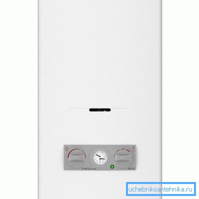 Gas wall boiler NevaLux 8618 (Russia)