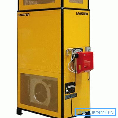 Gas heat generator Gas heat generator