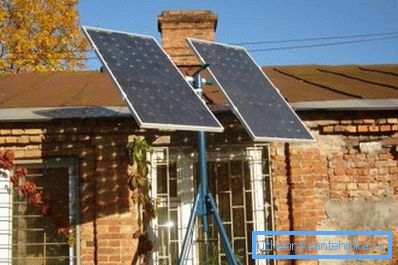 1580 Solar collector - alternative heating with their own hands