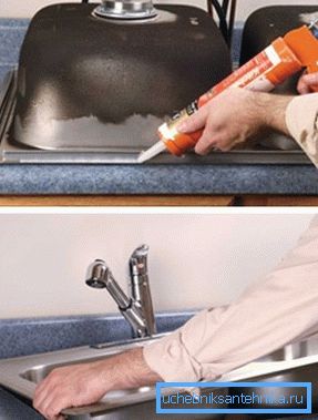 Sealing and installation Sealing and installation