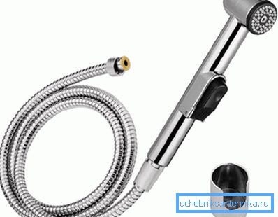 Hygienic wall shower Hygienic wall shower
