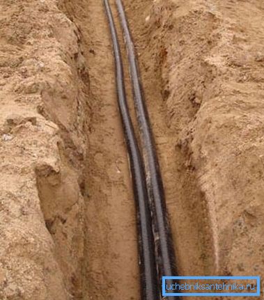 The depth of 1.6 meters virtually eliminates the likelihood of the system freezing (unless, of course, this is not about the northern regions)