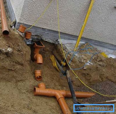 The depth of the laying of communications should correspond to the depth of freezing of the soil of the region. The depth of the laying of communications should correspond to the depth of freezing of the soil of the region.