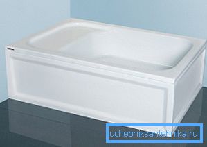 Deep shower tray 110x80 cm Deep shower tray 110x80 cm