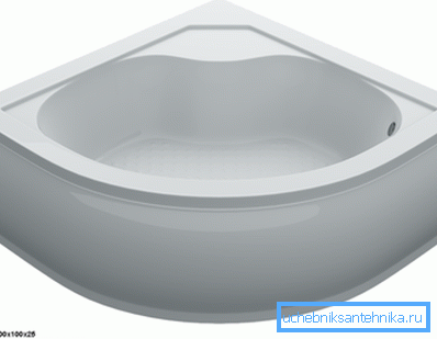 Deep acrylic tray with a rounded corner. Deep acrylic tray with a rounded corner.