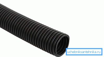 Corrugation for thermal insulation