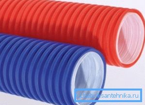 Corrugated electrical pipe to protect cable products