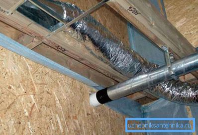 Corrugated pipes.