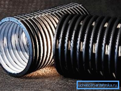 Corrugated perforated piping Corrugated perforated piping