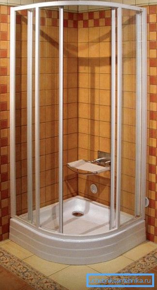 Ready to use shower