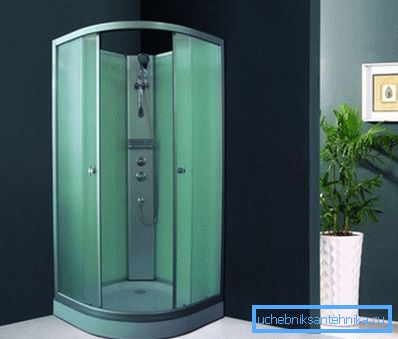 Ready to use open shower cabin Ready to use open shower cabin