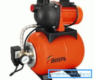 Ready unit with hydroaccumulator, pressure switch and sensor Ready unit with hydroaccumulator, pressure switch and sensor