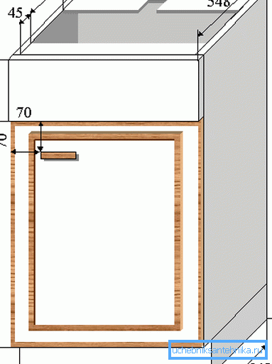 Graphic drawing of the simplest model showing all dimensions and dimensions of the seat for a specific type of washing Graphic drawing of the simplest model showing all dimensions and dimensions of the seat for a specific type of washing