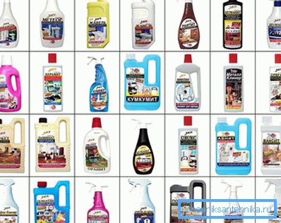 912 Chemical cleaning agents