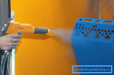 Do you want the paint to remain forever - stop your choice on the coating of the product with the help of special guns (see photo) Do you want the paint to remain forever - stop your choice on the coating of the product with the help of special guns (see photo)