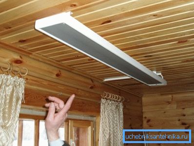 Infrared panels can be mounted on any surface, even on the ceiling. Infrared panels can be mounted on any surface, even on the ceiling.