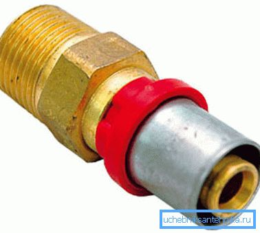 It is this adapter that is used to connect without using welding. It is this adapter that is used to connect without using welding.