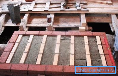 Individual base for brick pipe Individual base for brick pipe