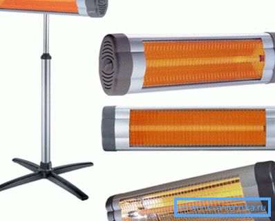 Infrared heaters. Infrared heaters.