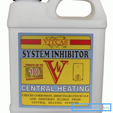 Inhibitor for open heating systems Inhibitor for open heating systems
