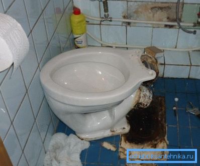 Sometimes clearing a clog requires drastic measures. Sometimes clearing a clog requires drastic measures.