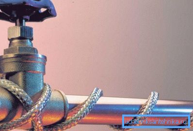 Using a heating cable will allow you to forget about the above problem forever. Using a heating cable will allow you to forget about the above problem forever.