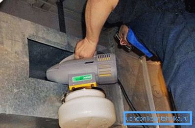 Using a steam cleaner instead of a vacuum cleaner