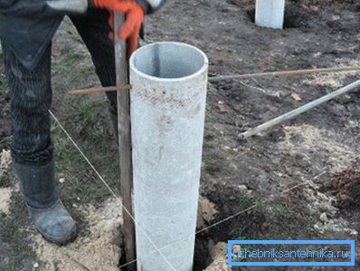 Using a pipe as a formwork makes work easier Using a pipe as a formwork makes work easier