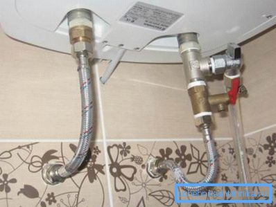 The use of hoses is highly undesirable. On hot water, they serve a short time. The use of hoses is highly undesirable. On hot water, they serve a short time.