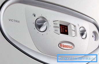 Using the control panel, you can adjust many parameters of the gas boiler Using the control panel, you can adjust many parameters of the gas boiler