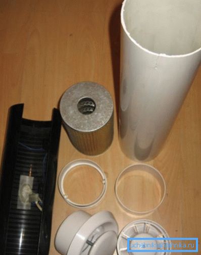 From this set creates a combined ventilation for quails with their own hands. From this set creates a combined ventilation for quails with their own hands.
