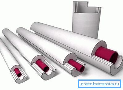 The product is put on the pipe, taking into account the grooves with a shift in length. The product is put on the pipe, taking into account the grooves with a shift in length.