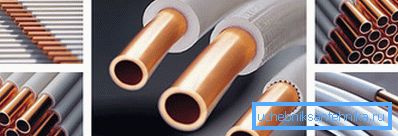 Copper products in special insulation, which also serves as insulation Copper products in special insulation, which also serves as insulation