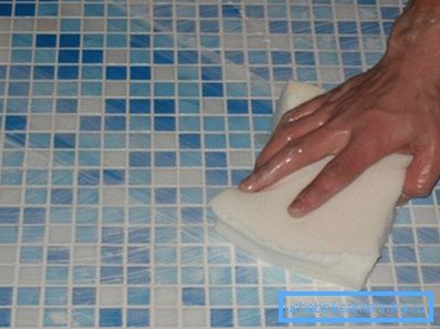 Excess formulations are removed with a sponge or soft cloth. Excess formulations are removed with a sponge or soft cloth.