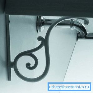 Sleek cast iron mount Sleek cast iron mount