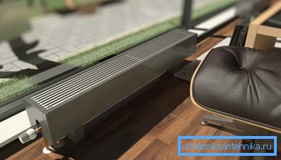 Exquisite floor convector Exquisite floor convector