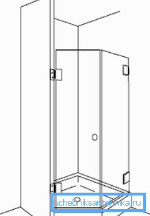 Booth in a niche