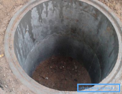 How to make a sewer of concrete rings yourself