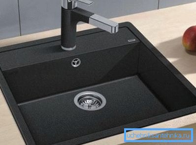 Stone sink - a great choice for the kitchen. Stone sink - a great choice for the kitchen.